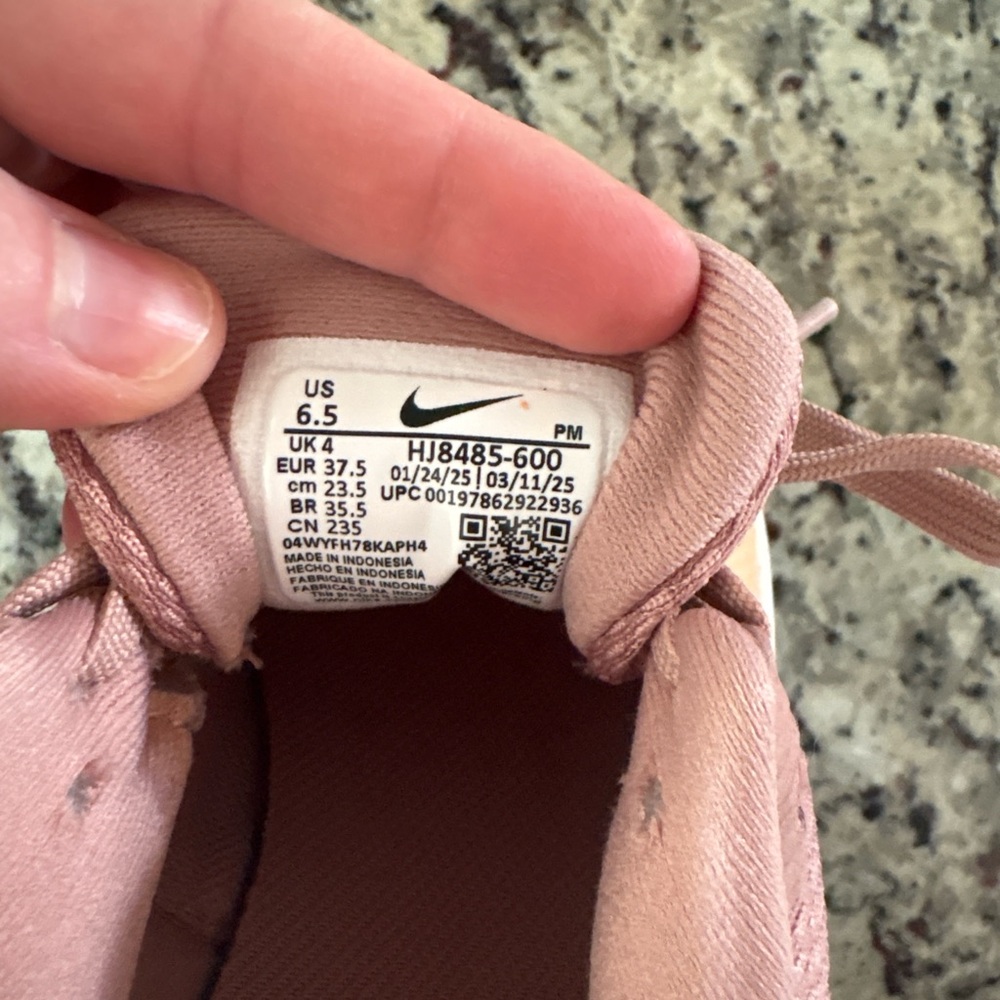 Nike Women's  Revolution 8 Pink and Tan Running Shoes - Picture 5 of 5